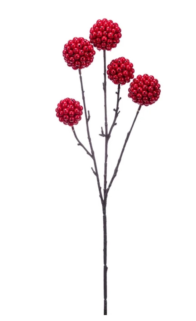 Red Berry Ball Spray