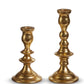 Gold taper candlesticks