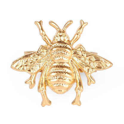 Bee Napkin Ring (4pk)