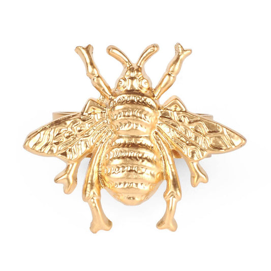 Bee Napkin Ring (4pk)