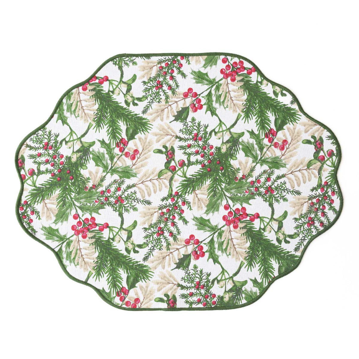 Woodland Berry Reversible Velvet Placemats