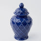 Navy Ginger Jar