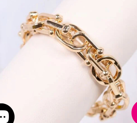 Jaime Metal Link Bracelet