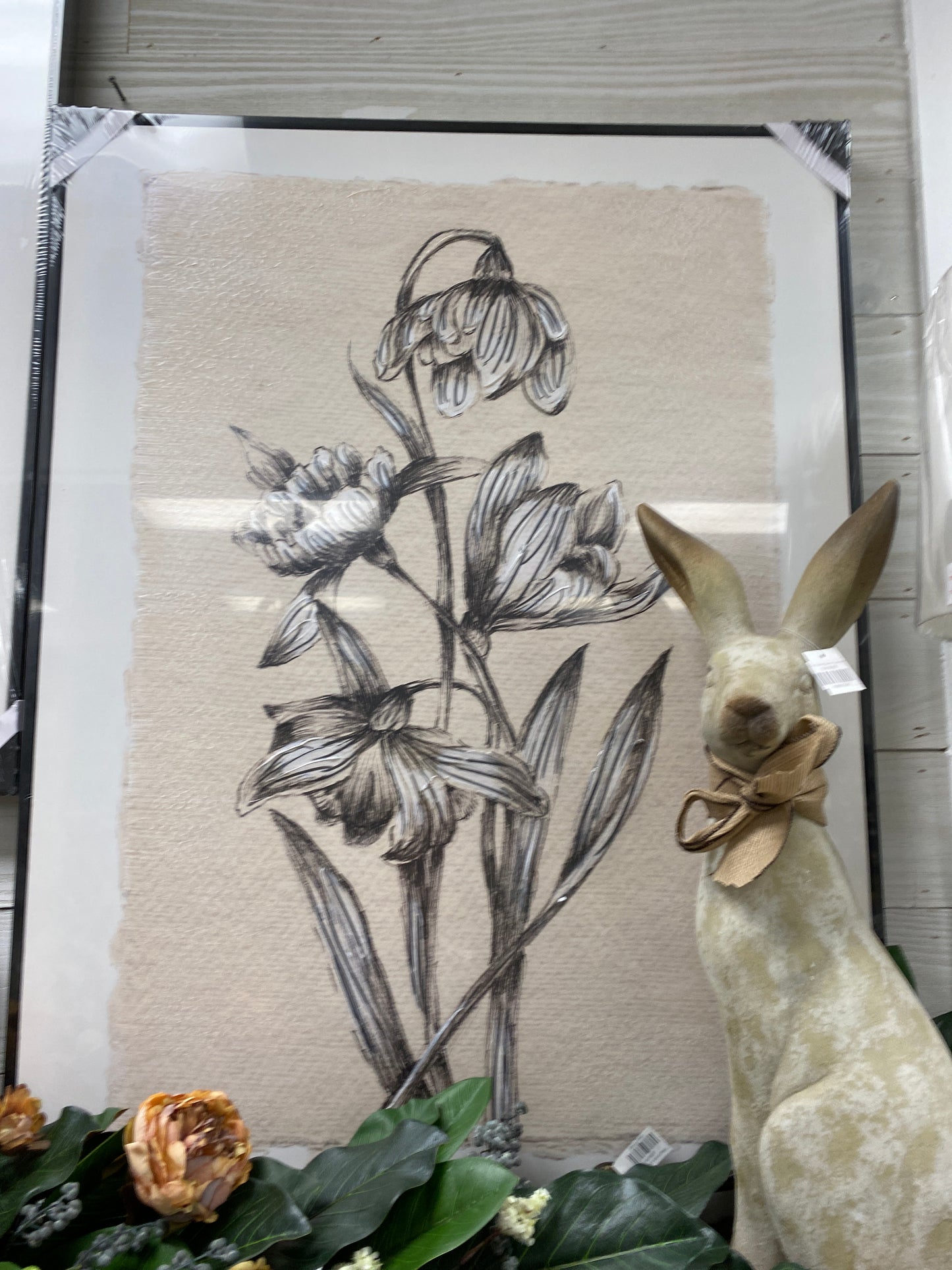 Floral canvas pics