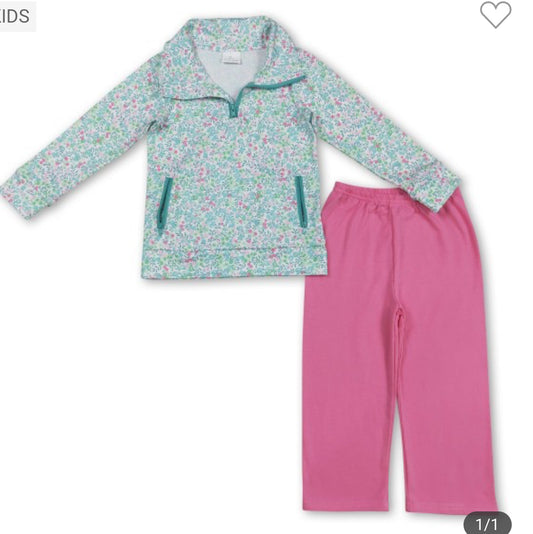 Girls jacket and pants set