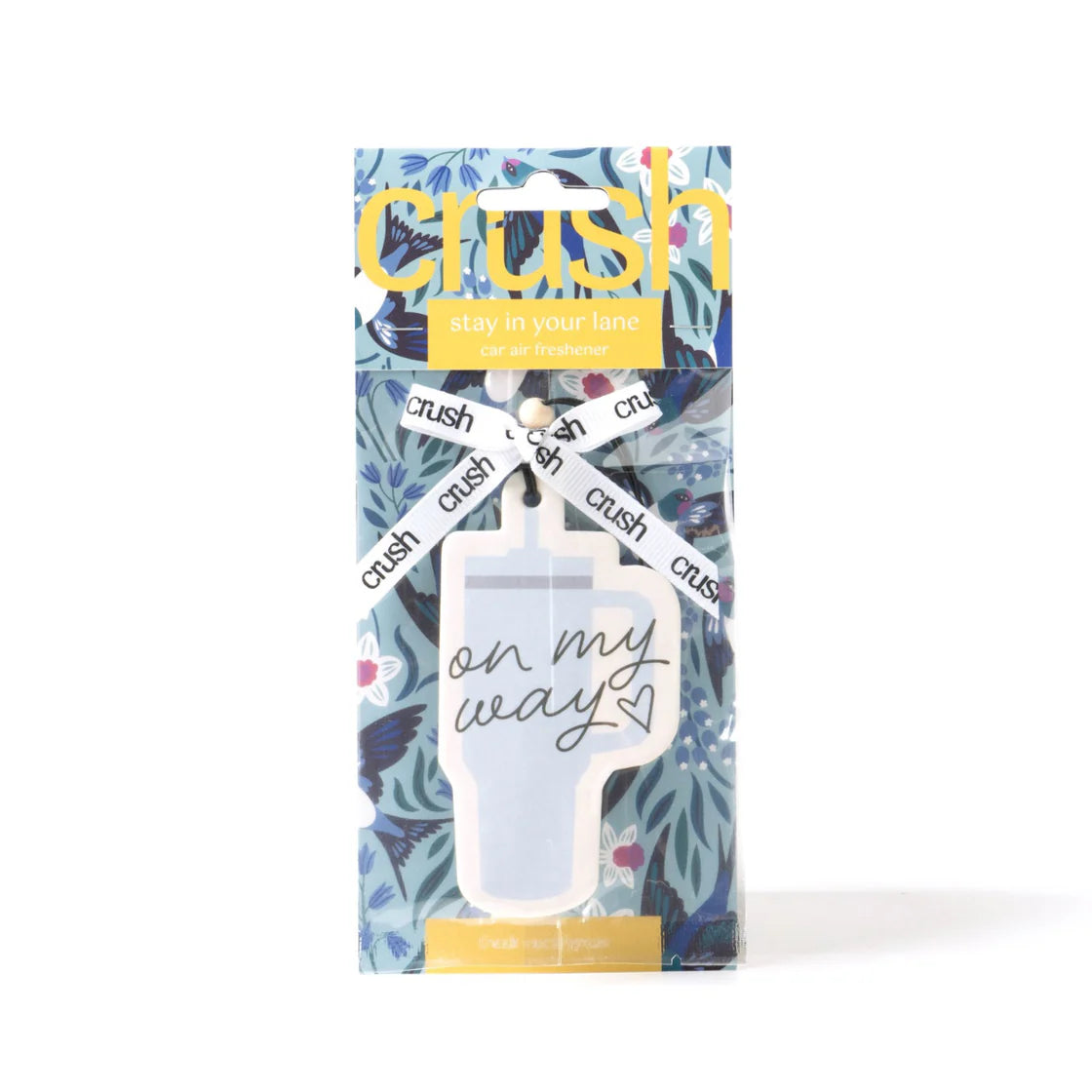 Crush stay in your lane air freshener