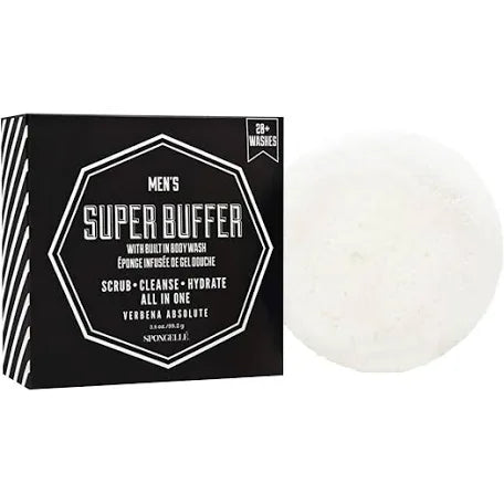 Men’s spongelle super buffer with black scrubber