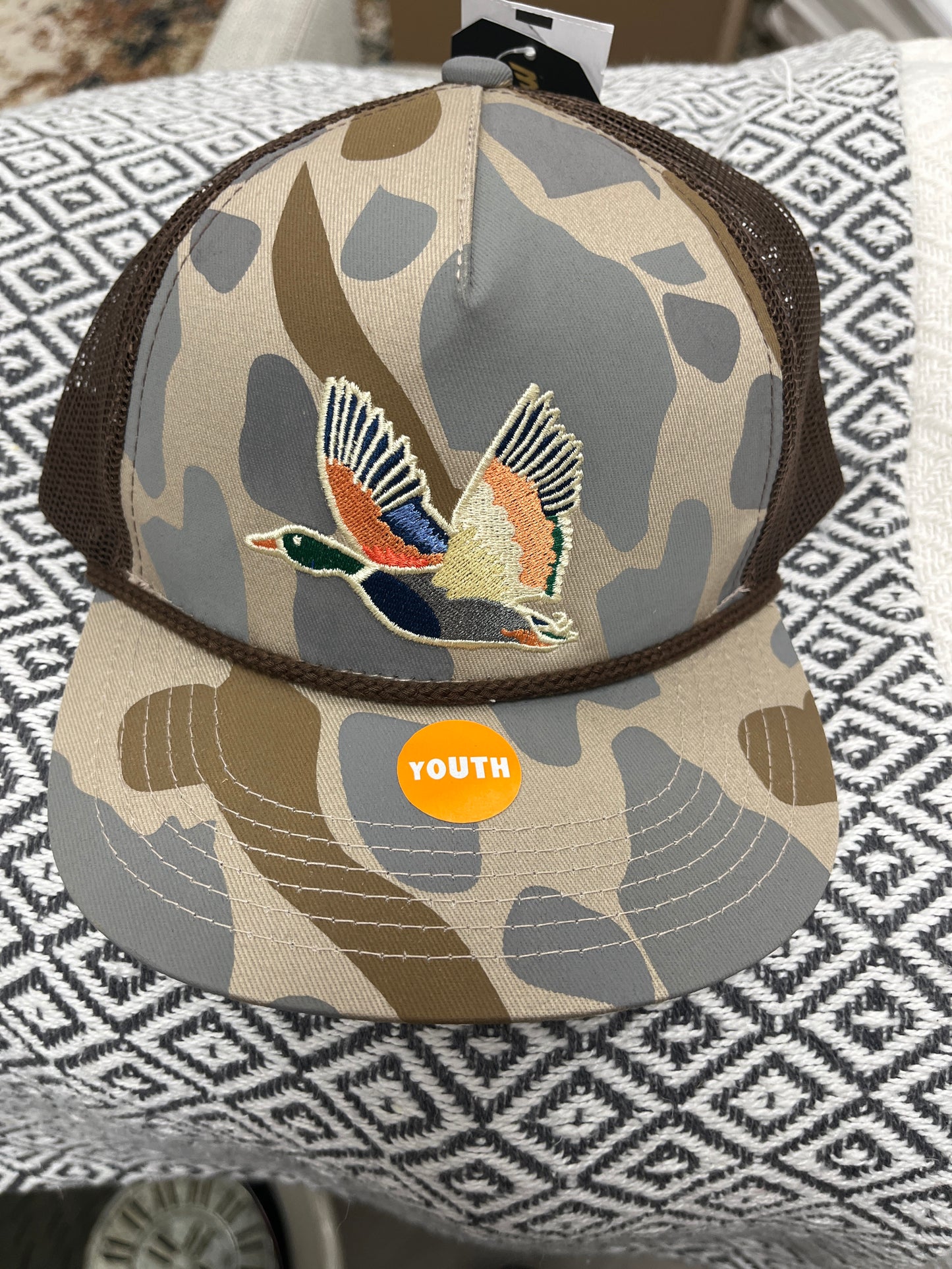 Youth burlebo duck hat