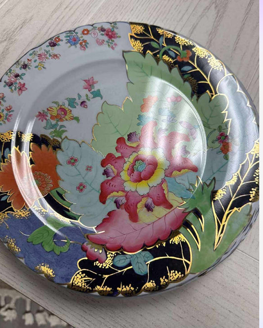 Tobacco leaf tin plates
