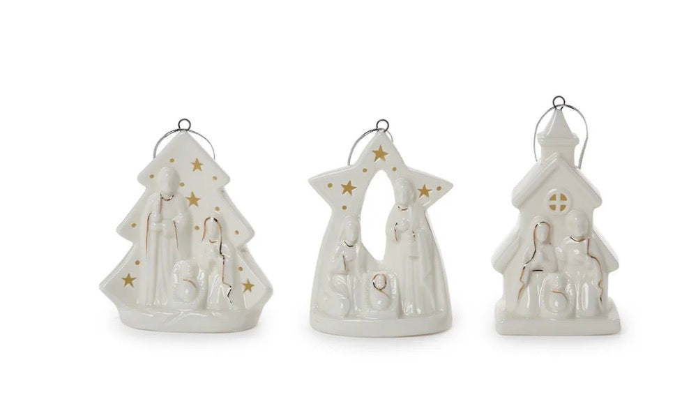 STARRY MANGER LIGHT-UP KEEPSAKE ORNAMENT