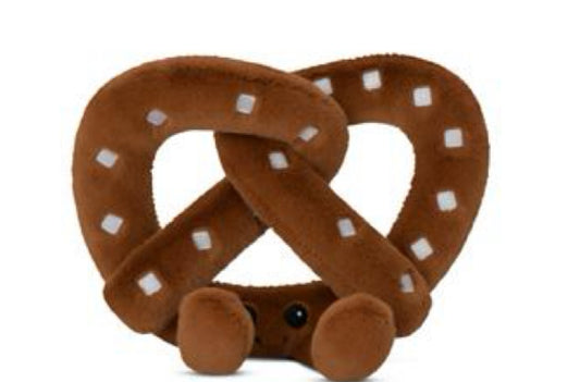 Knotted pretzel mini plush