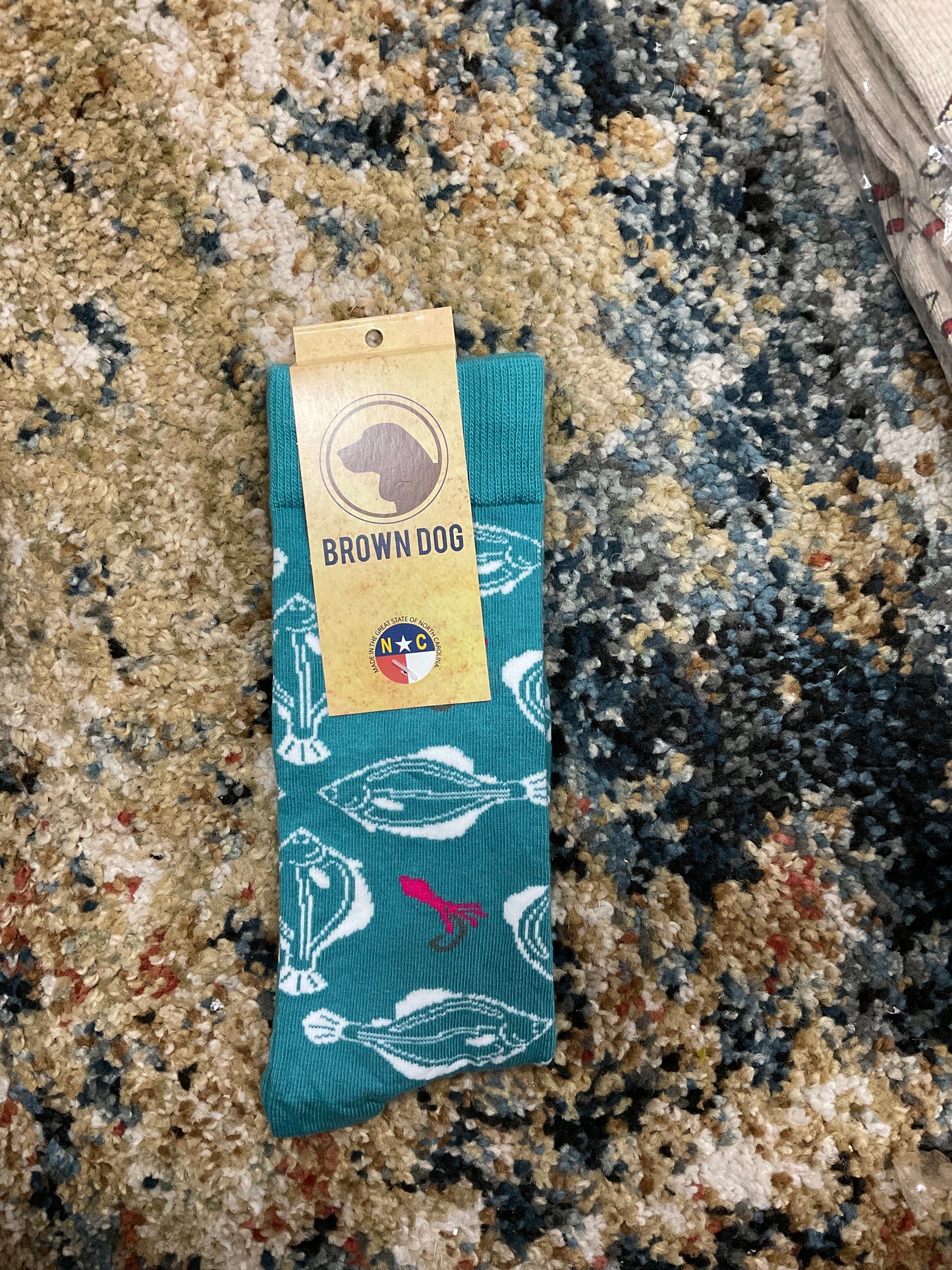 Brown Dog Socks
