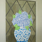 Hydrangea Vase Door Hanger