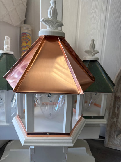 Hexagon birdhouse or bird feeder