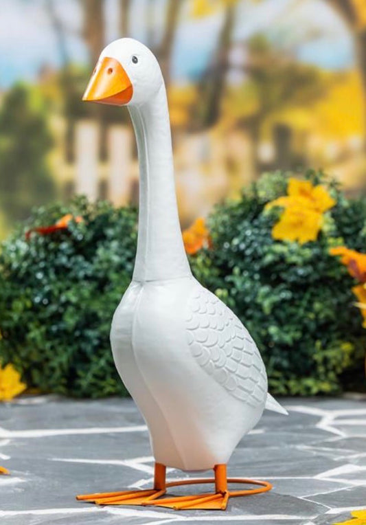 Giddy the Goose Statue, Metal, 21"H