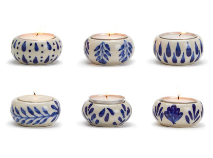 Chinoiserie tea light holder