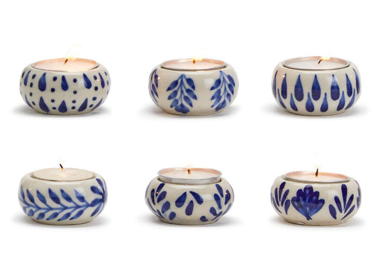 Chinoiserie tea light holder
