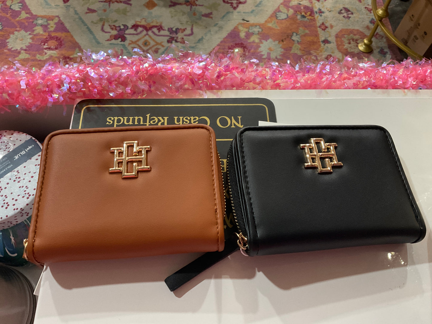 Nadine zippered wallet