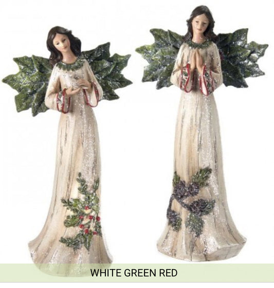 12” RESIN HOLLY WINGED ANGEL