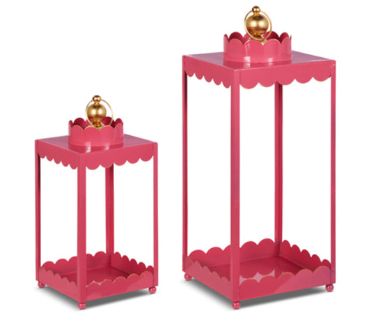 Pink lanterns