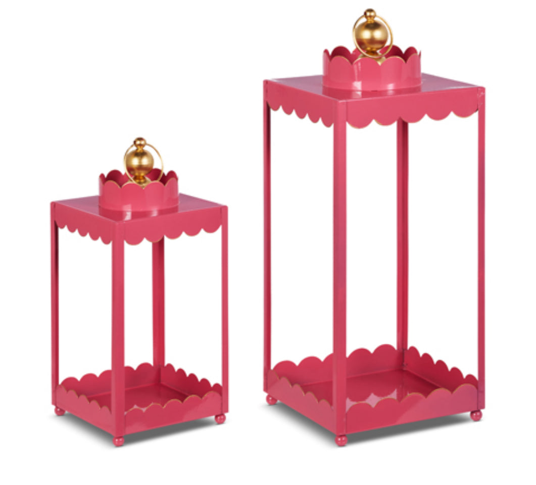 Pink lanterns