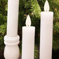 5 inch taper, candles set of three