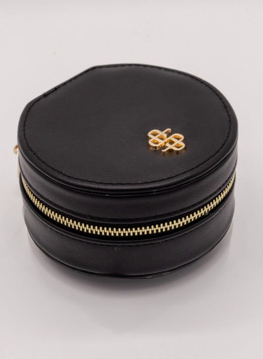 Simply southern black leather jewelry box