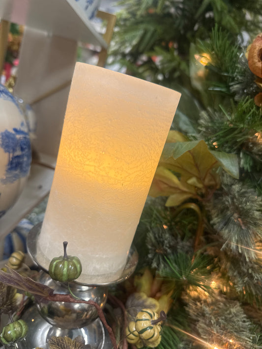 Glow Candle Melon White