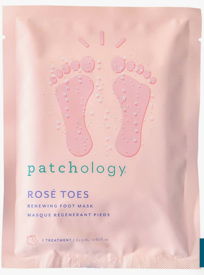 Rose foot mask