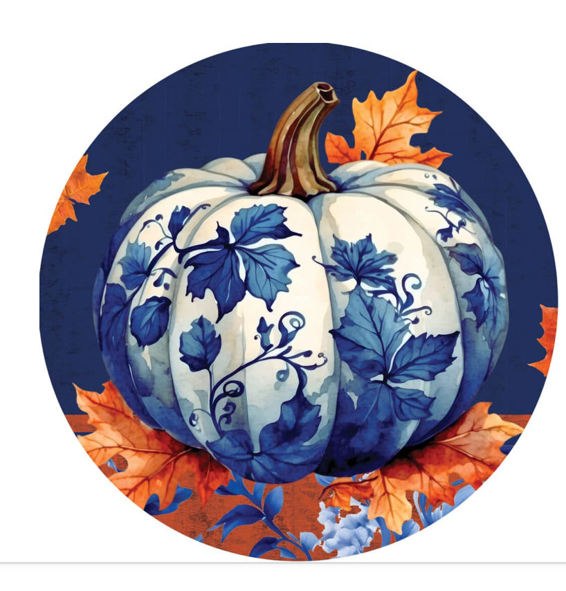 Chinoiserie pumpkin flag collection