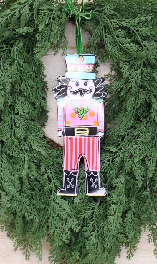 4.5x12"  Wreath Décor, Nutcracker