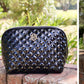 Capri Large Pouch Black Patent