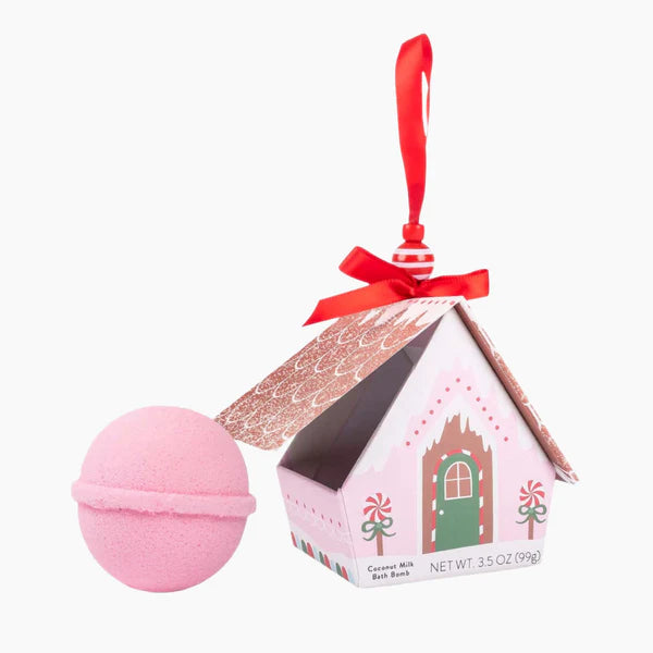 Christmas ornament bath bomb