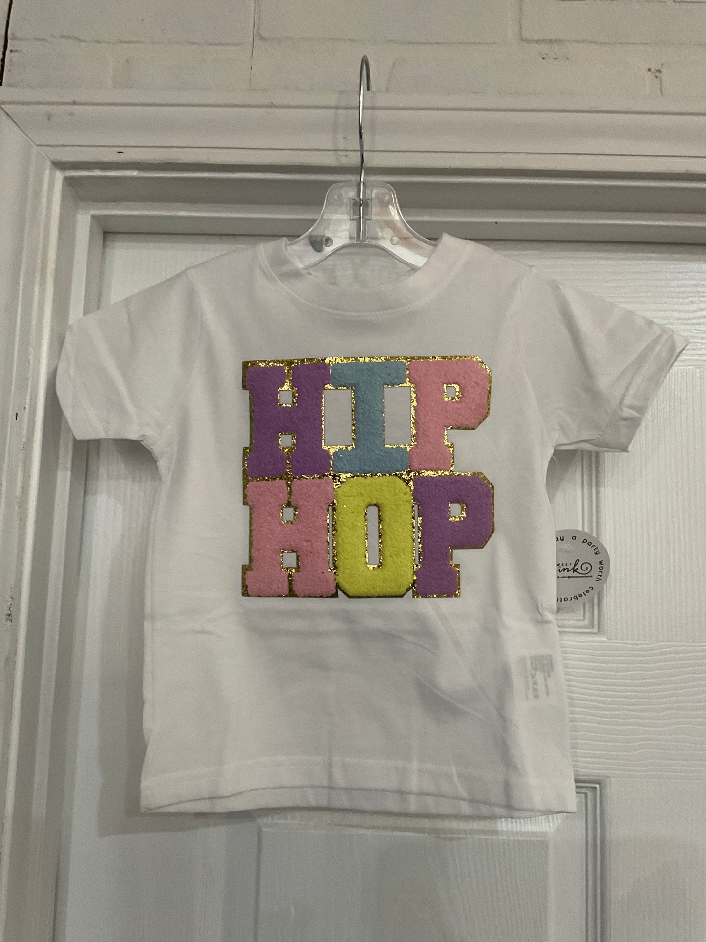 Hip hop patch Easter short sleeve T-shirt