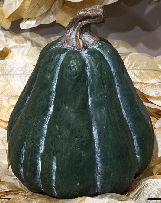Dark Green Gourd 8.5X8.5X10 GOURD