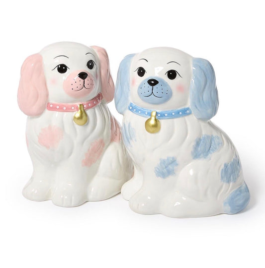 Staffordshire Dog Hand-Painted Money Bank