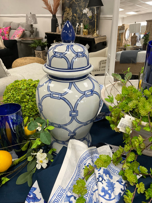 Ceramic ginger jars