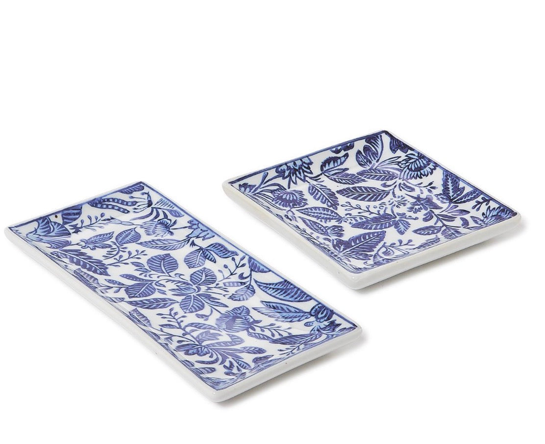 Chinoiserie Hand-Painted Trinket / Desk Tray Incl