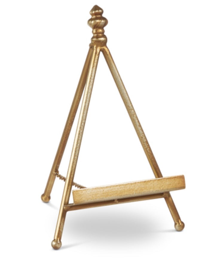 10" Antique Gold Easel