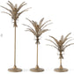 Antique Gold Metal Wheat Taper Candleholders