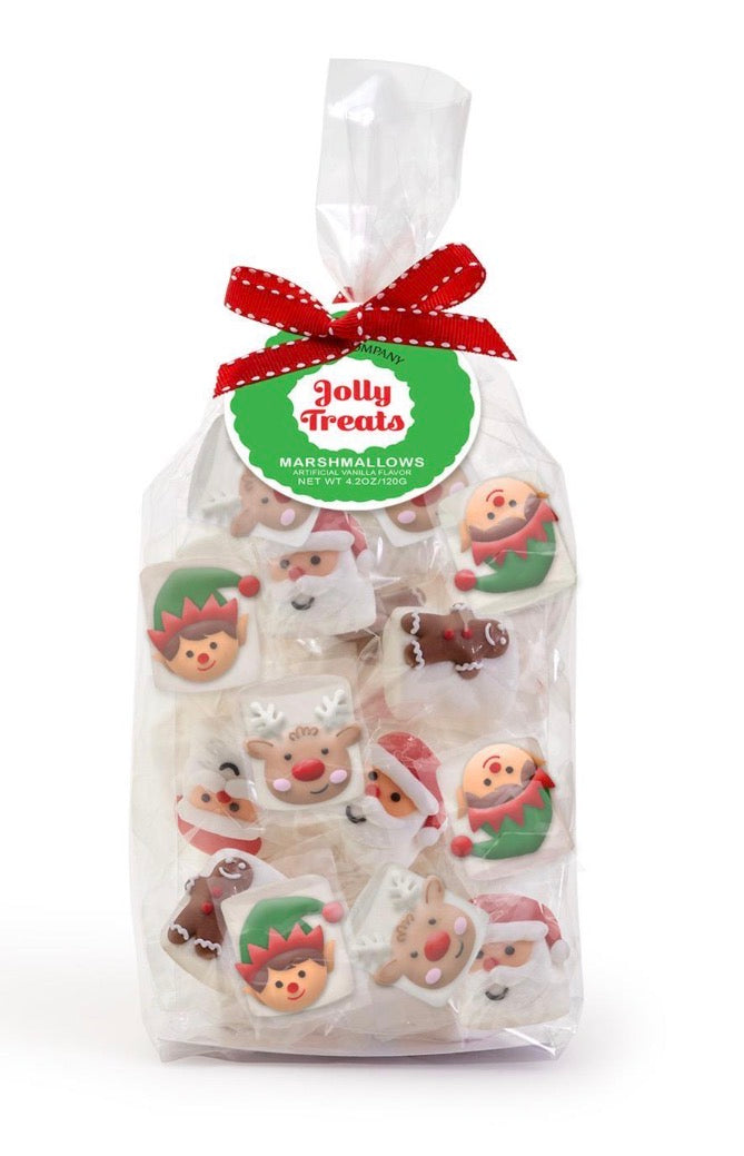 Jolly Treats Vanilla Flavor Marshmallow Candy in Gift Bag