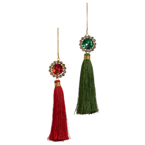 Jewel tassel ornaments