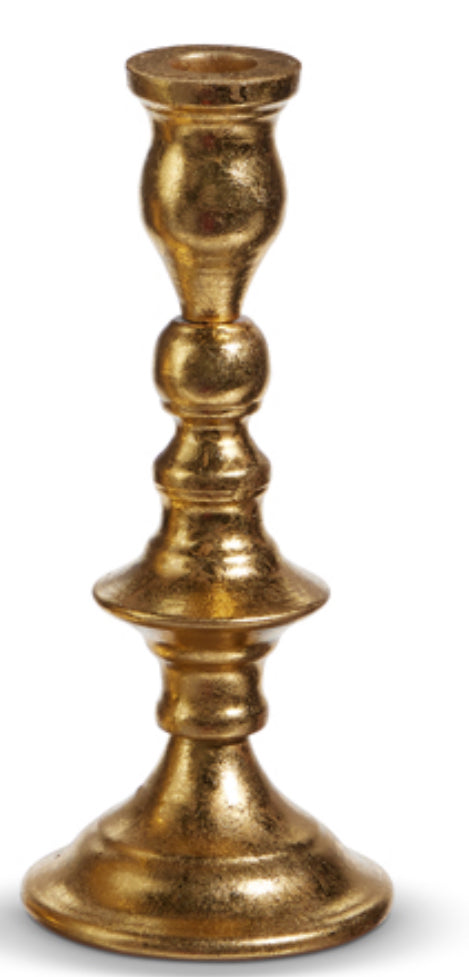 Gold taper candlesticks