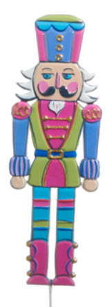 35.5" CANDY SHOP NUTCRACKER YARD STAKE