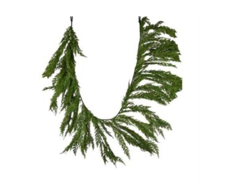 6'L CEDAR HANGING GARLAND