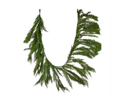 6'L CEDAR HANGING GARLAND