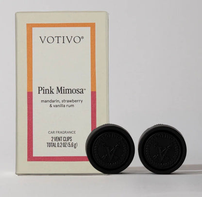 Votivo Auto Fragrance Clip-set of two