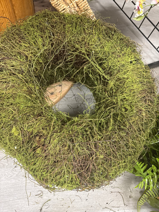 Moss wreath