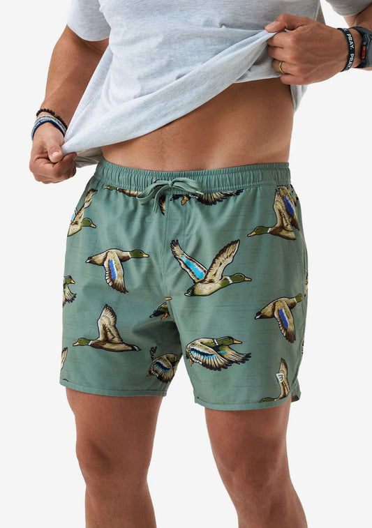 Swim Trunk - Jumbo Mallards - Green