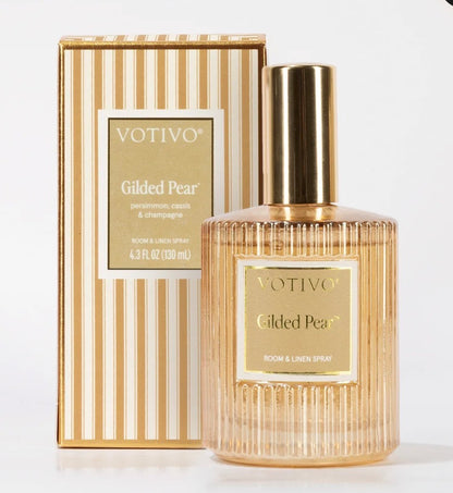 Votivo Room and Linen Spray -Holiday